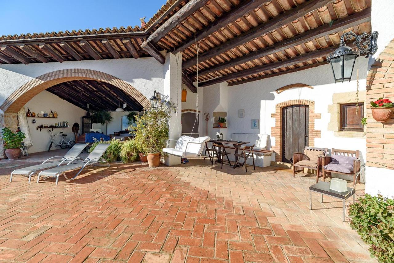 Masia Can Manent Del Bosc S XVIII Santa Eulalia de Ronsana Экстерьер фото