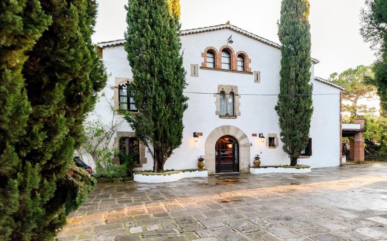 Masia Can Manent Del Bosc S XVIII Santa Eulalia de Ronsana Экстерьер фото