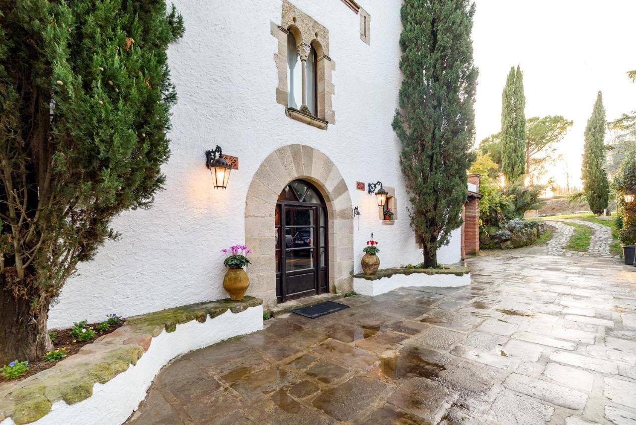 Masia Can Manent Del Bosc S XVIII Santa Eulalia de Ronsana Экстерьер фото