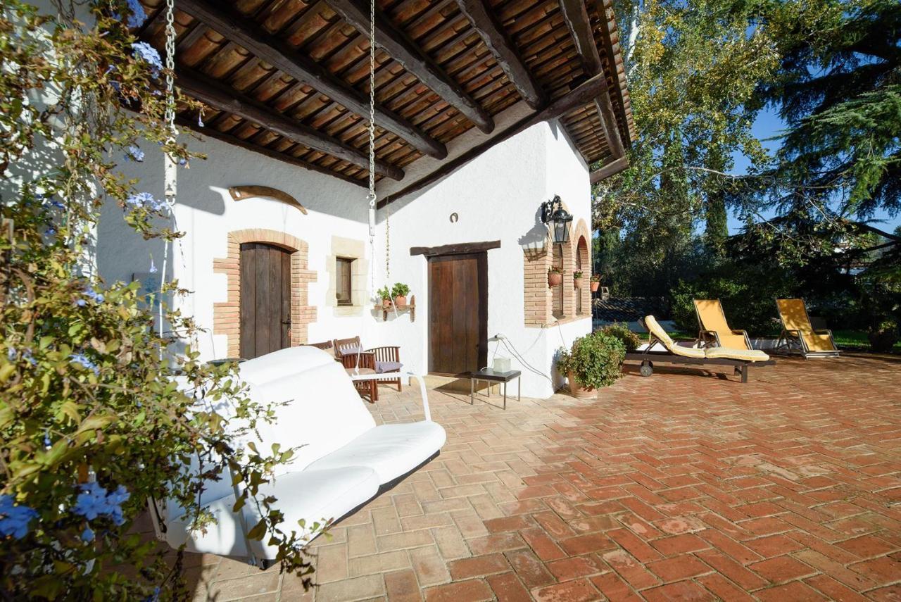 Masia Can Manent Del Bosc S XVIII Santa Eulalia de Ronsana Экстерьер фото