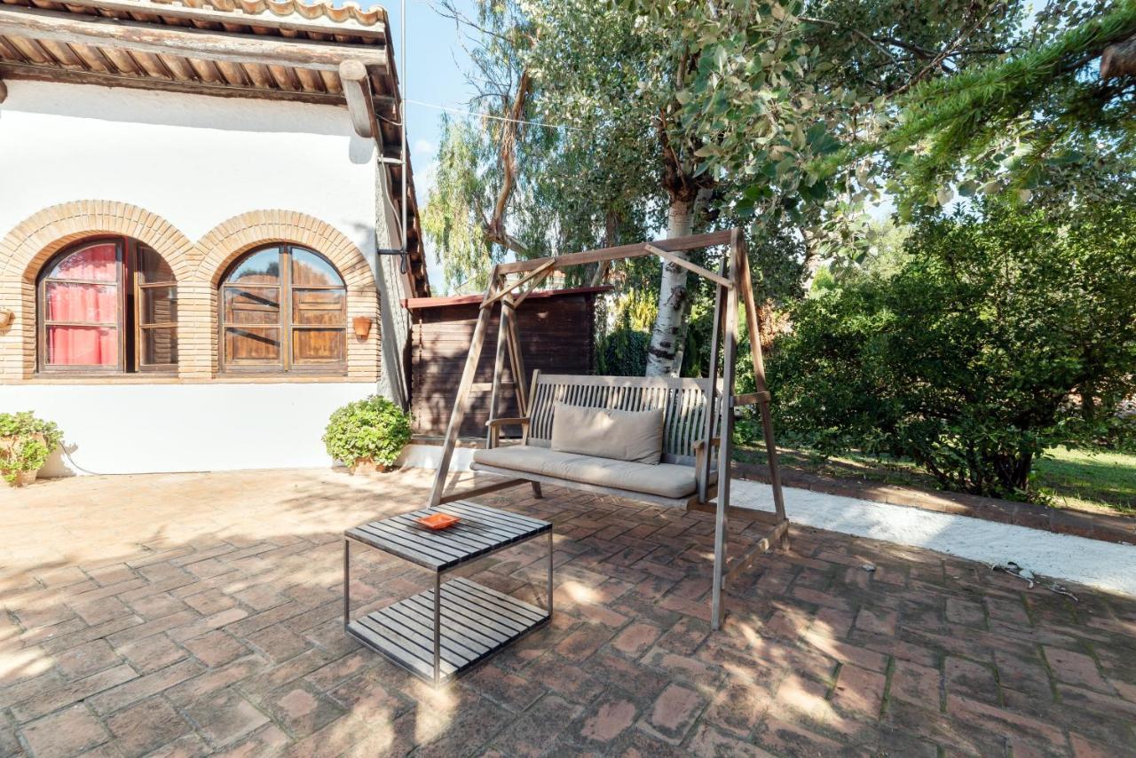 Masia Can Manent Del Bosc S XVIII Santa Eulalia de Ronsana Экстерьер фото