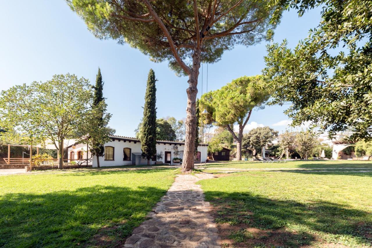 Masia Can Manent Del Bosc S XVIII Santa Eulalia de Ronsana Экстерьер фото